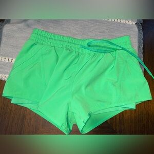 Woman’s size small green Zyia active athletic shorts